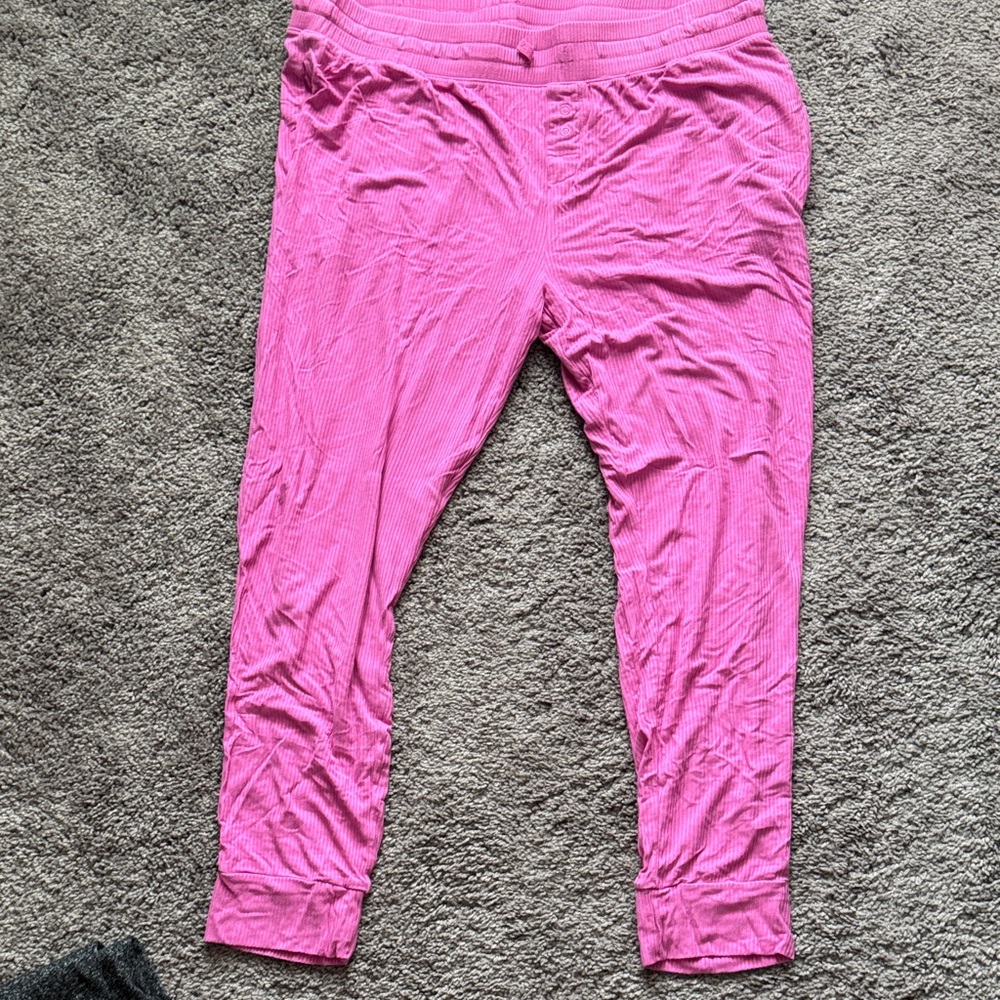 Little Sleepies Vibrant Pink Joggers